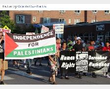 Pro-Palestinian protesters target Balint fundraiser in Burlington, calling  for cease-fire in Gaza - VTDigger